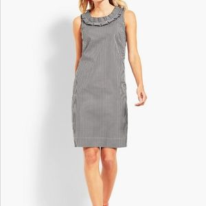 Talbots Dress Classic Gingham Shift Dress